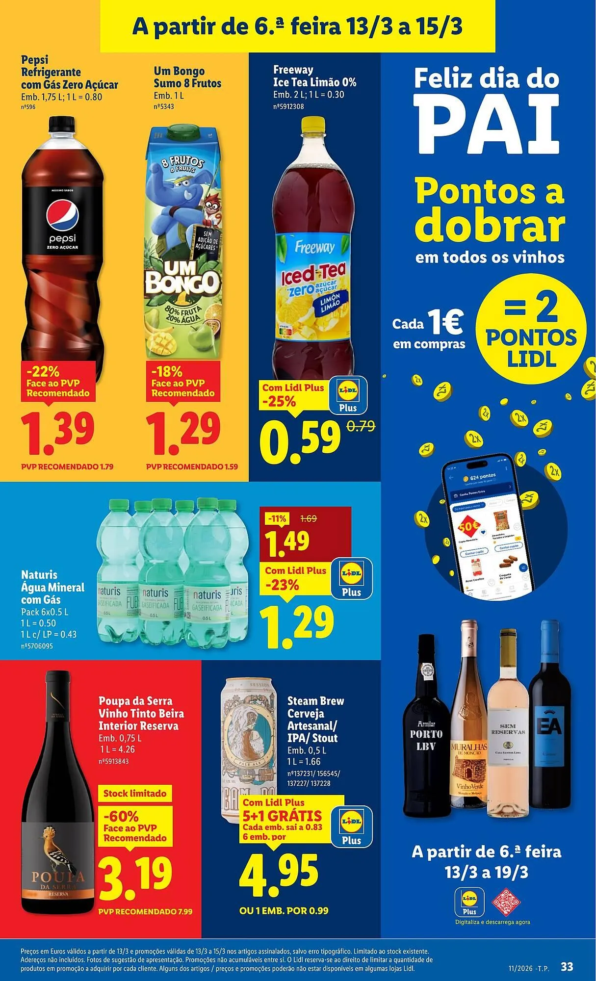 Folheto Folheto Lidl de 9 de março até 15 de março 2026 - Pagina 33