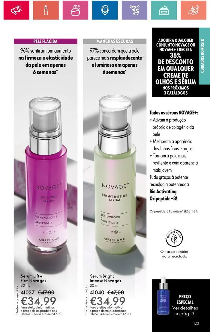 Folheto Folheto Oriflame de 30 de maio até 19 de junho 2024 - Pagina 123