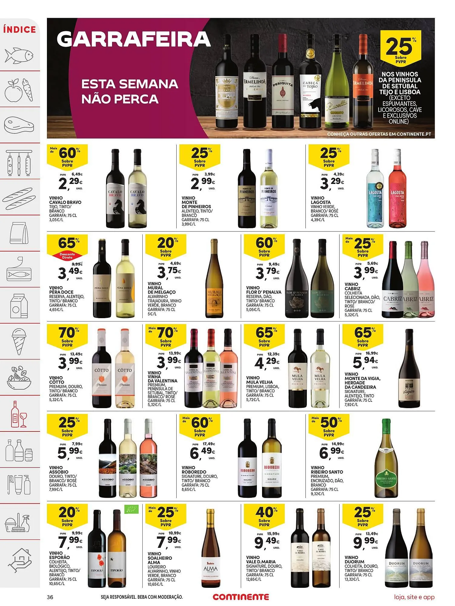 Folheto Folheto Continente de 14 de abril até 20 de abril 2026 - Pagina 36