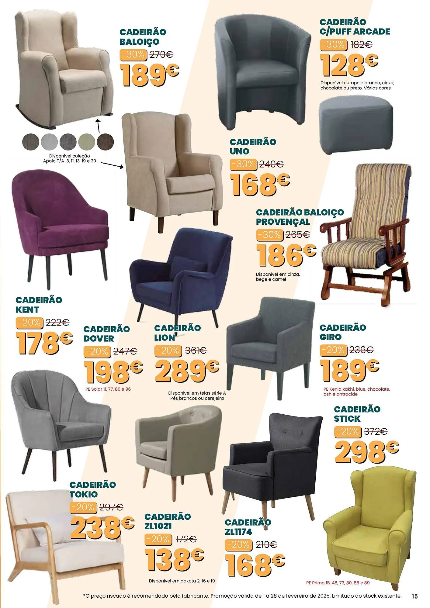 Folheto Folheto Hiper Centro do Móvel de 1 de fevereiro até 28 de fevereiro 2025 - Pagina 15