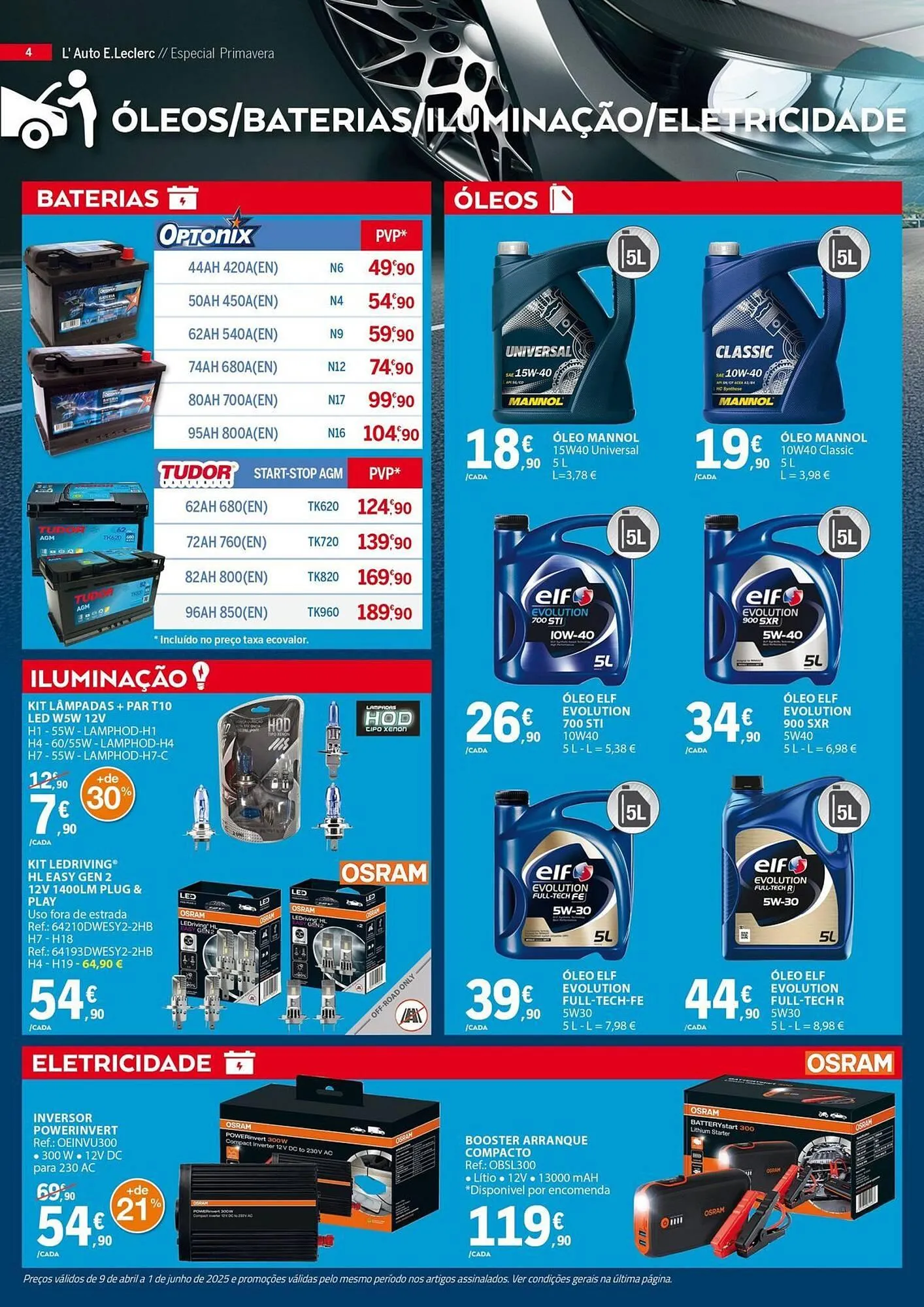 Folheto Folheto E.Leclerc de 9 de abril até 1 de junho 2025 - Pagina 4