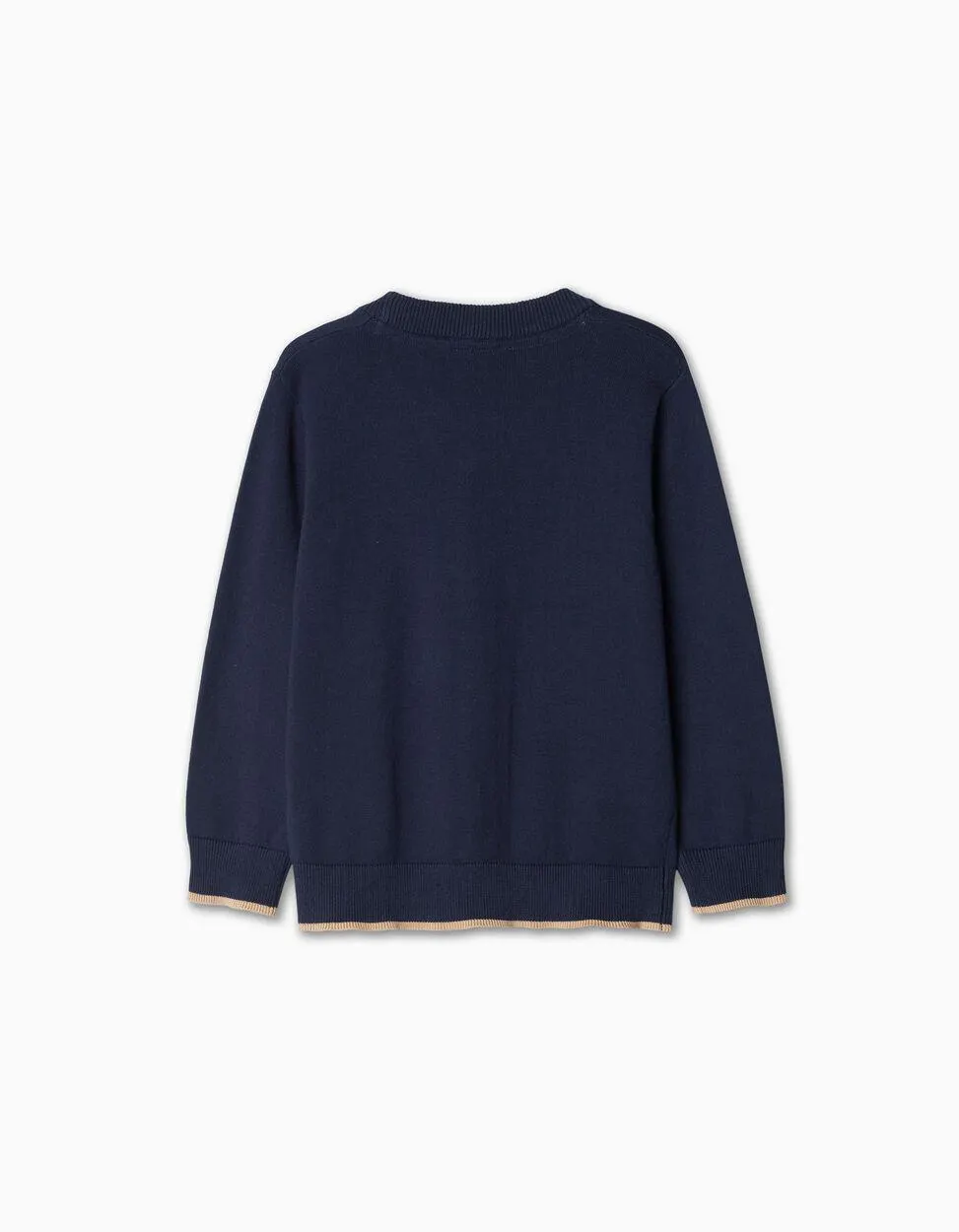 Casaco de Malha, Menino, Azul Escuro