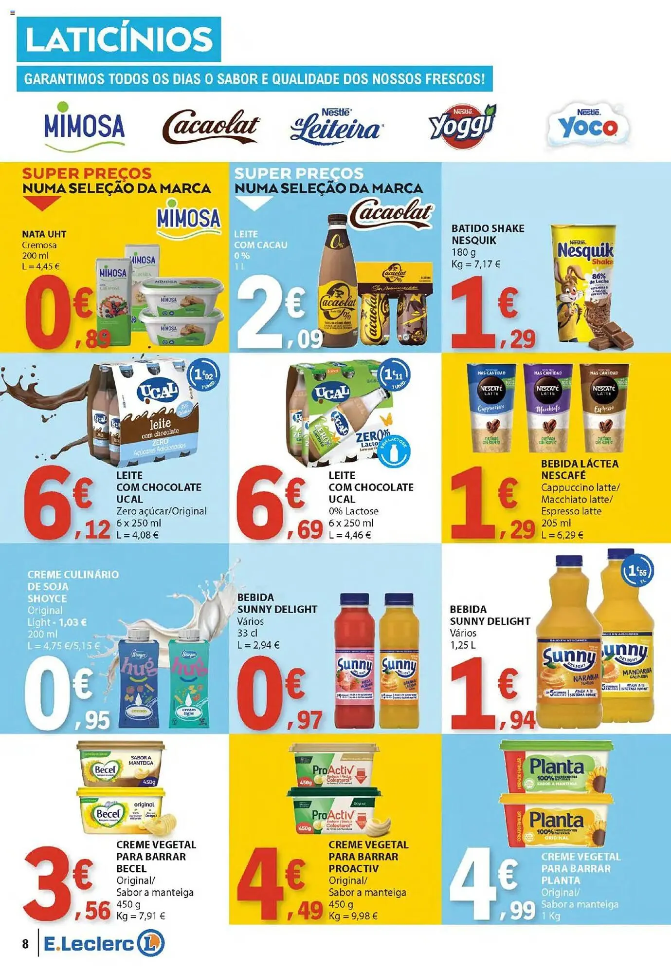 Folheto Folheto E.Leclerc de 10 de abril até 21 de abril 2025 - Pagina 8