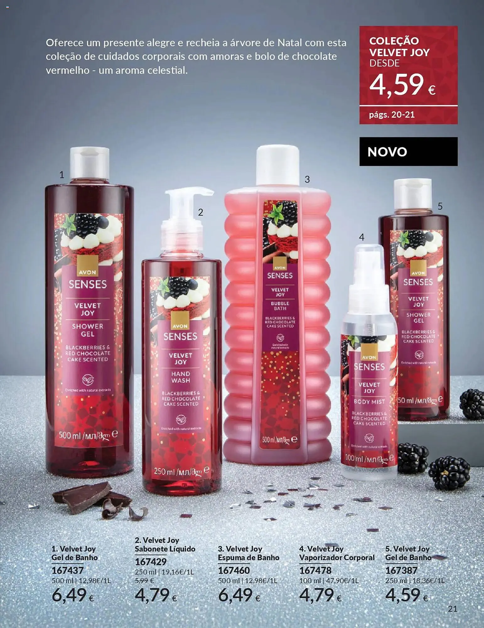 Folheto Catálogo Avon de 1 de dezembro até 1 de janeiro 2026 - Pagina 21