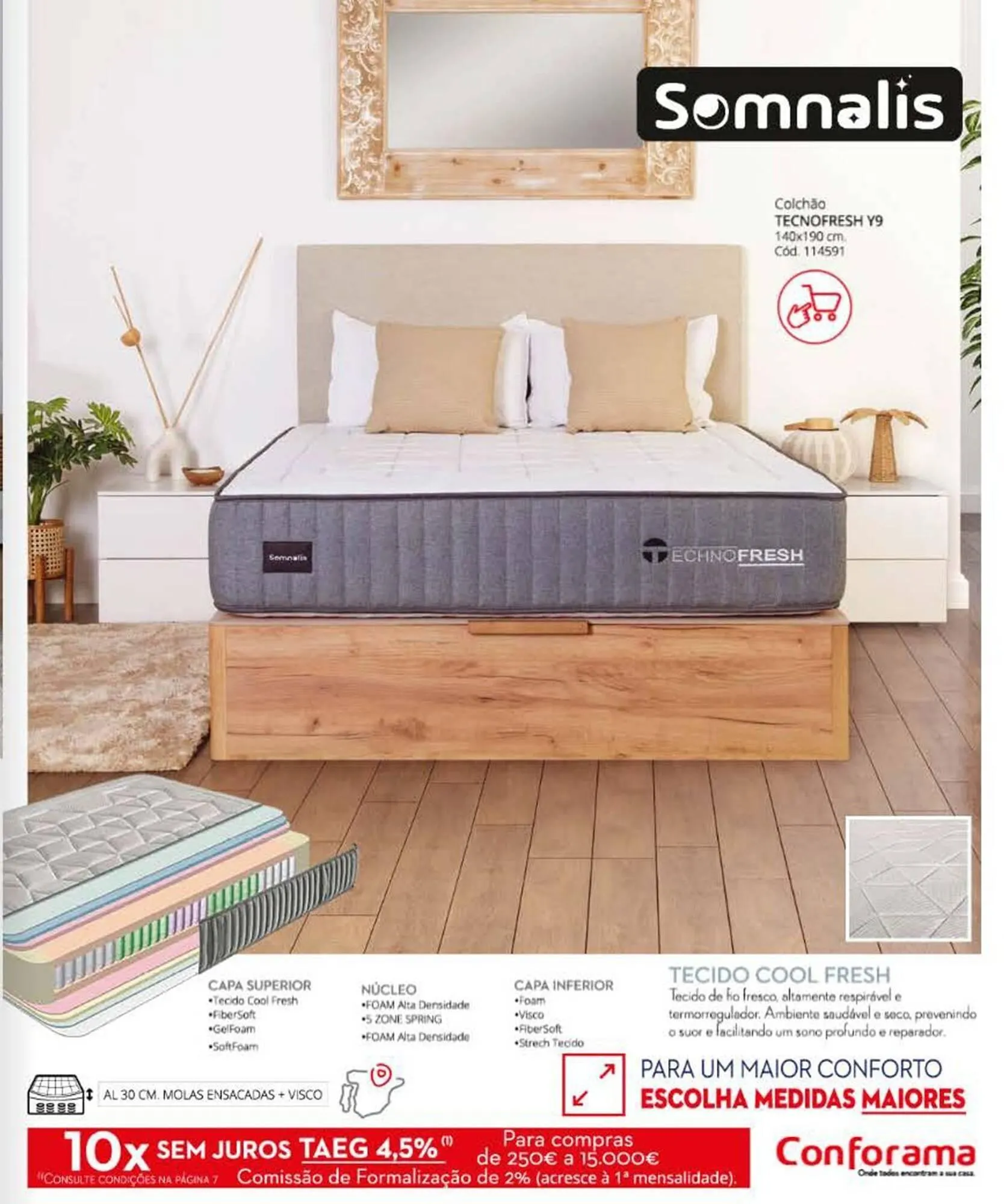 Folheto Folheto Conforama de 13 de fevereiro até 27 de fevereiro 2026 - Pagina 59