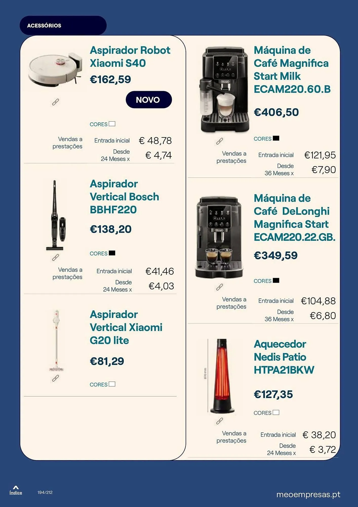 Folheto Catálogo MEO de 20 de outubro até 31 de dezembro 2025 - Pagina 194