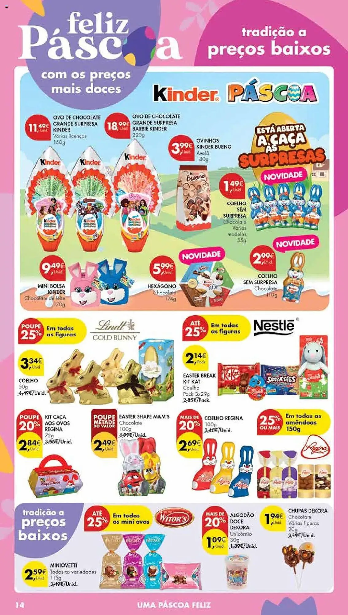 Folheto Folheto Pingo Doce de 18 de março até 24 de março 2025 - Pagina 14