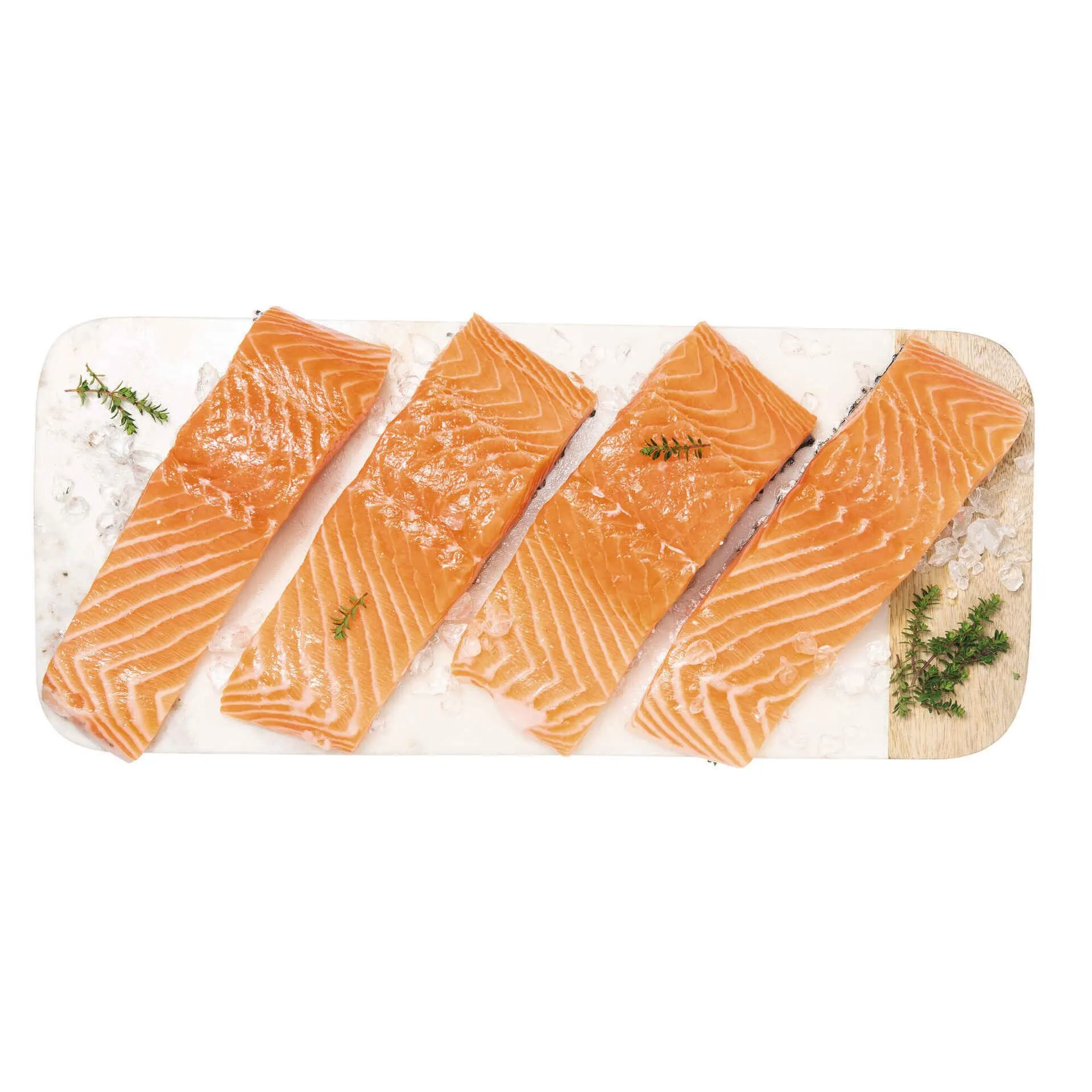 Porções de Salmão Fresco