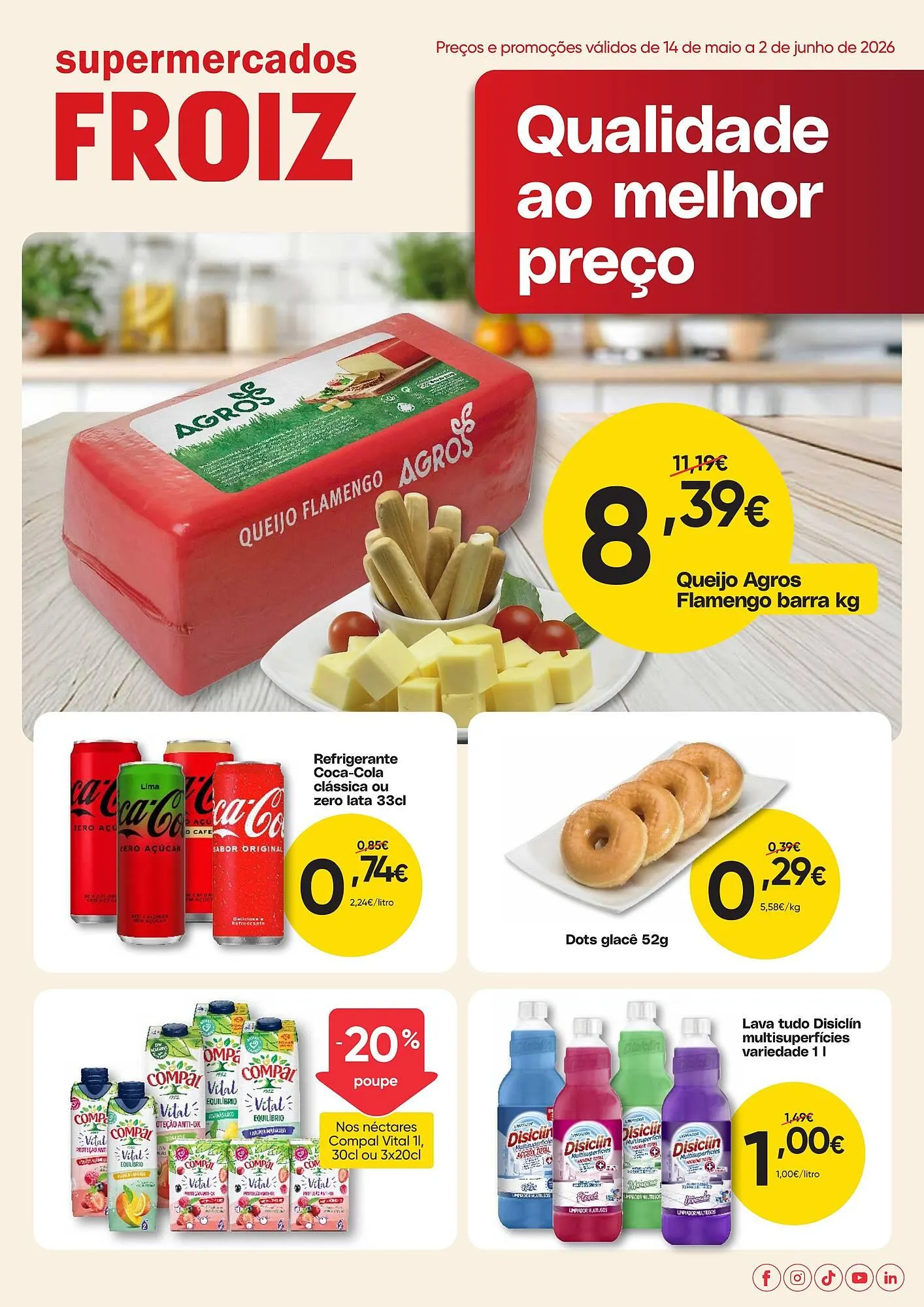 Folheto Folheto Froiz de 14 de maio até 2 de junho 2026 - Pagina 1