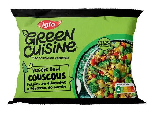 veggie bowl iglo green cuisine couscous e edamame 350g