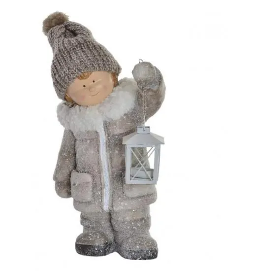 FIGURA FIBRA DE VIDRO 25*18*37.5 MENINOS 2 MOD - NV-151490