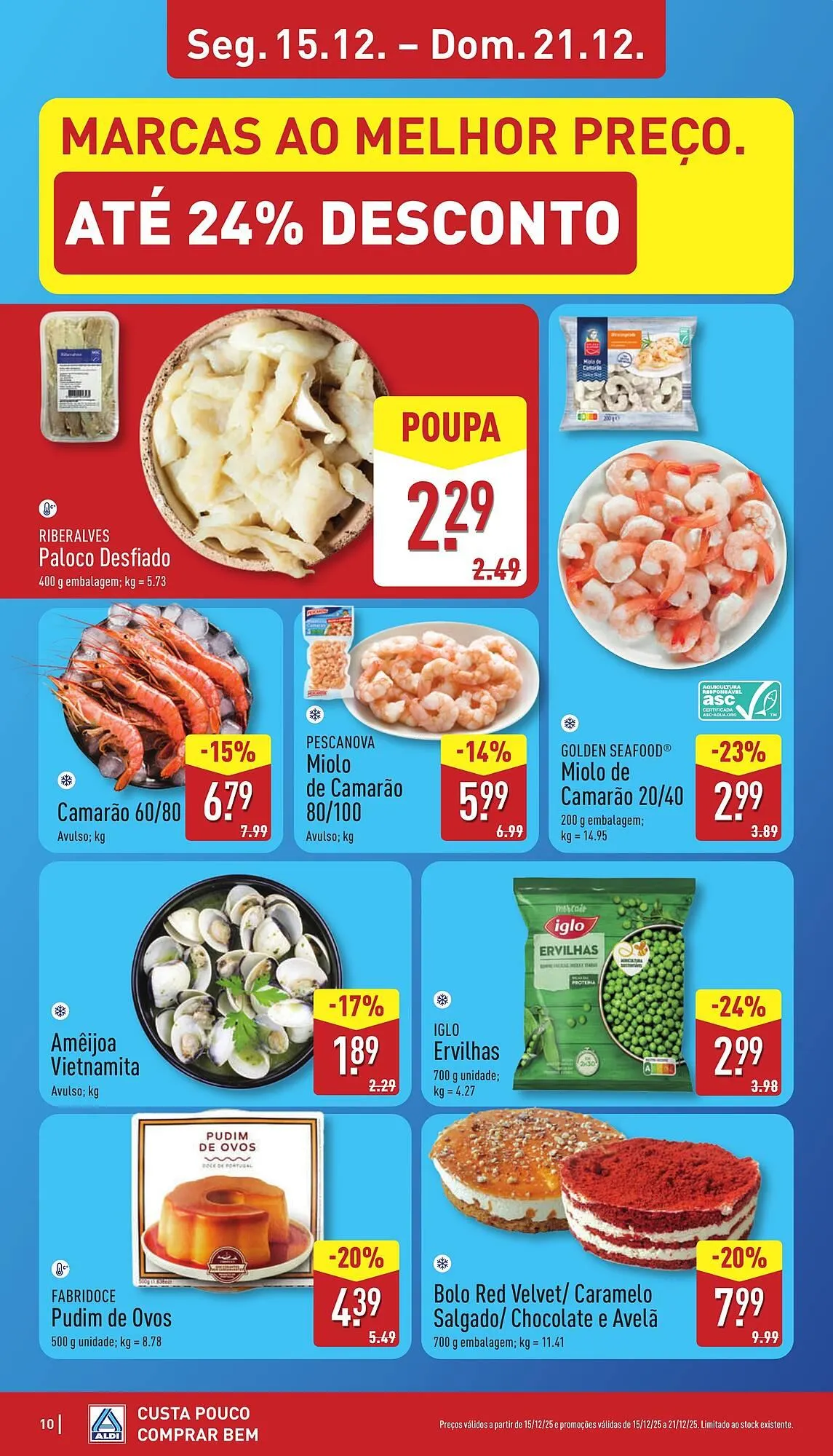 Folheto Folheto ALDI de 15 de dezembro até 21 de dezembro 2025 - Pagina 10