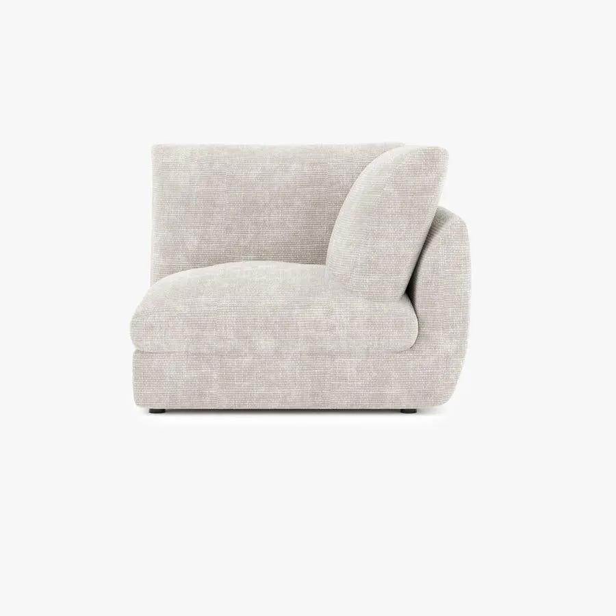 Módulo canto de sofá bege DICAPRIO