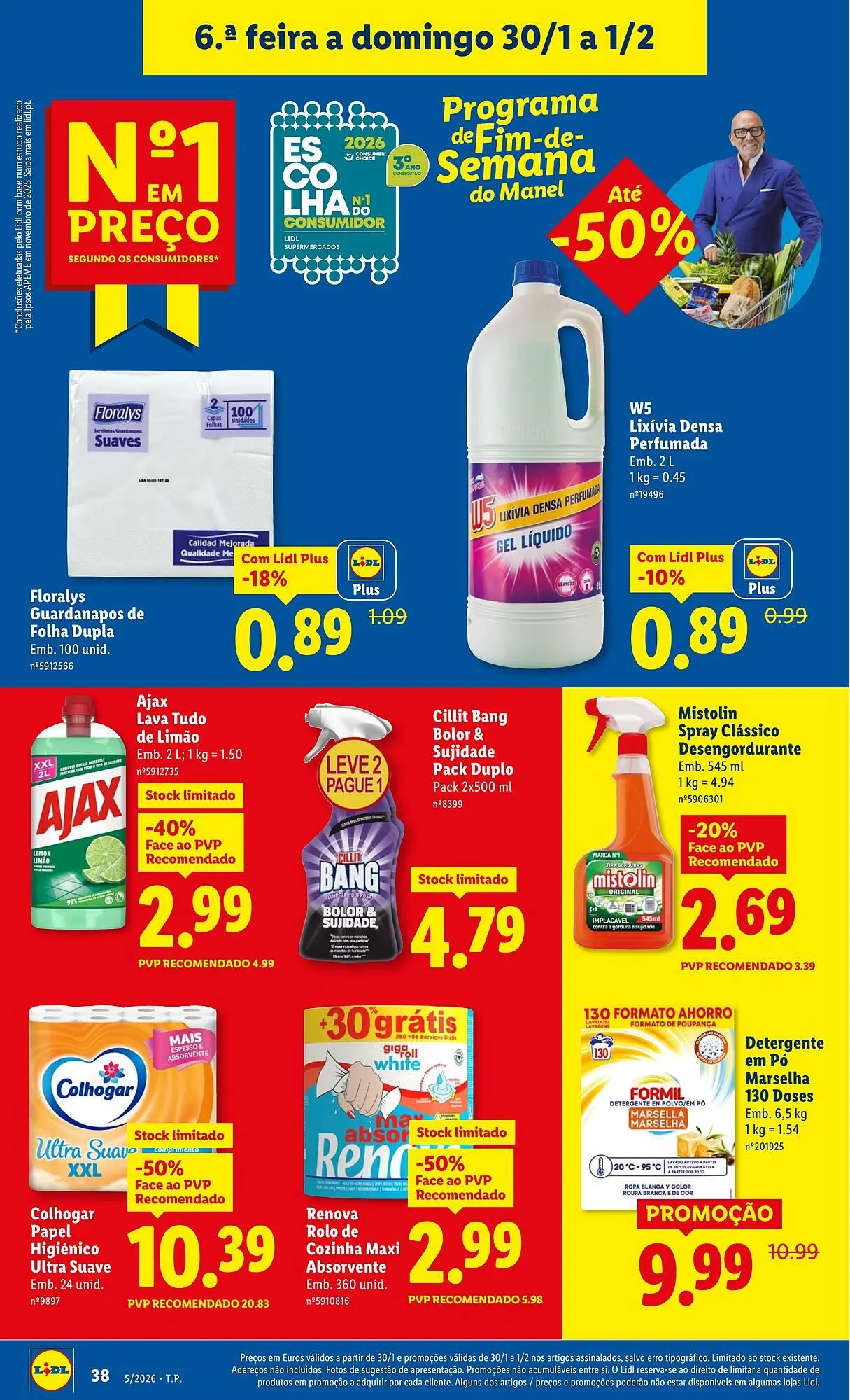 Folheto Folheto Lidl de 26 de janeiro até 1 de fevereiro 2026 - Pagina 38