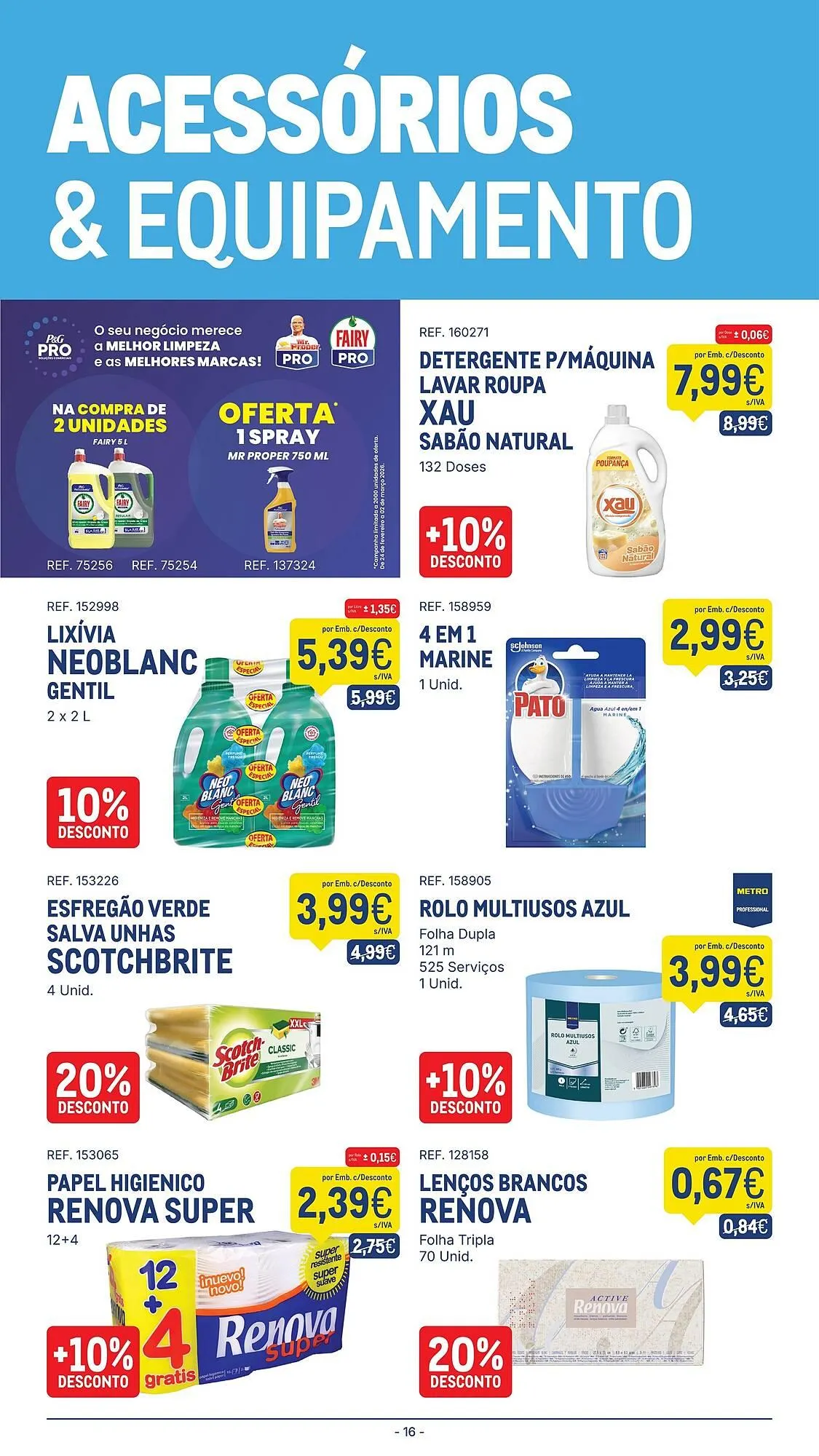 Folheto Catálogo Makro de 24 de fevereiro até 2 de março 2026 - Pagina 16