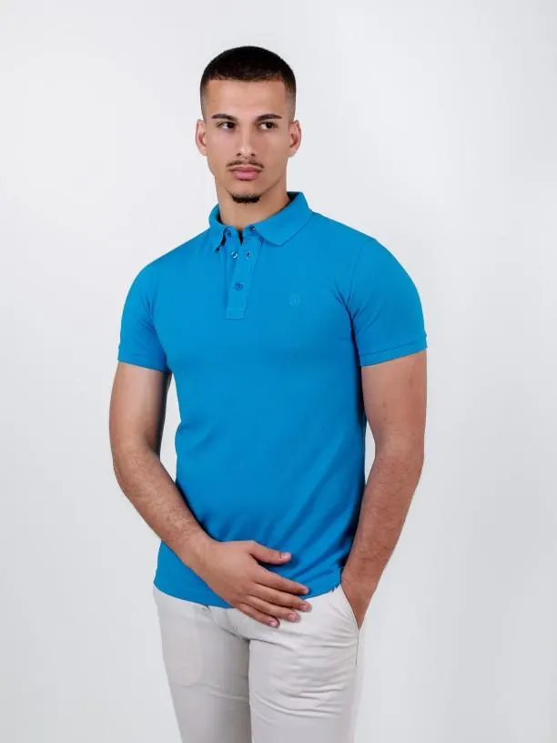 Polo básico piqué de 100% algodão