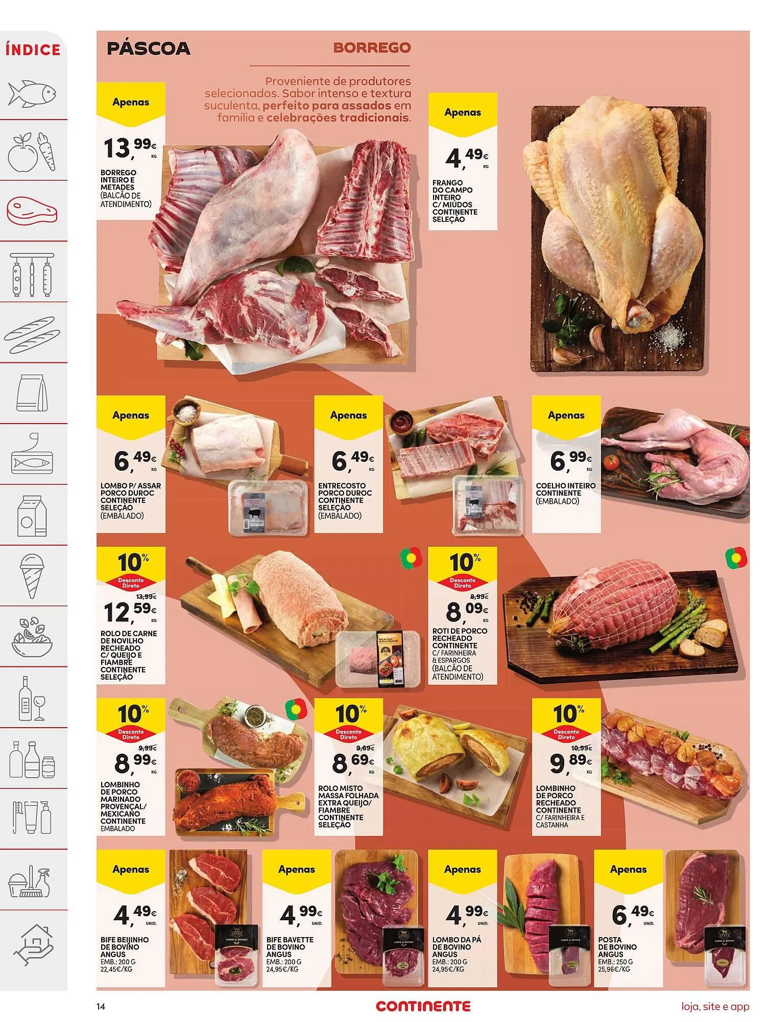 Folheto Folheto Continente de 31 de março até 6 de abril 2026 - Pagina 14