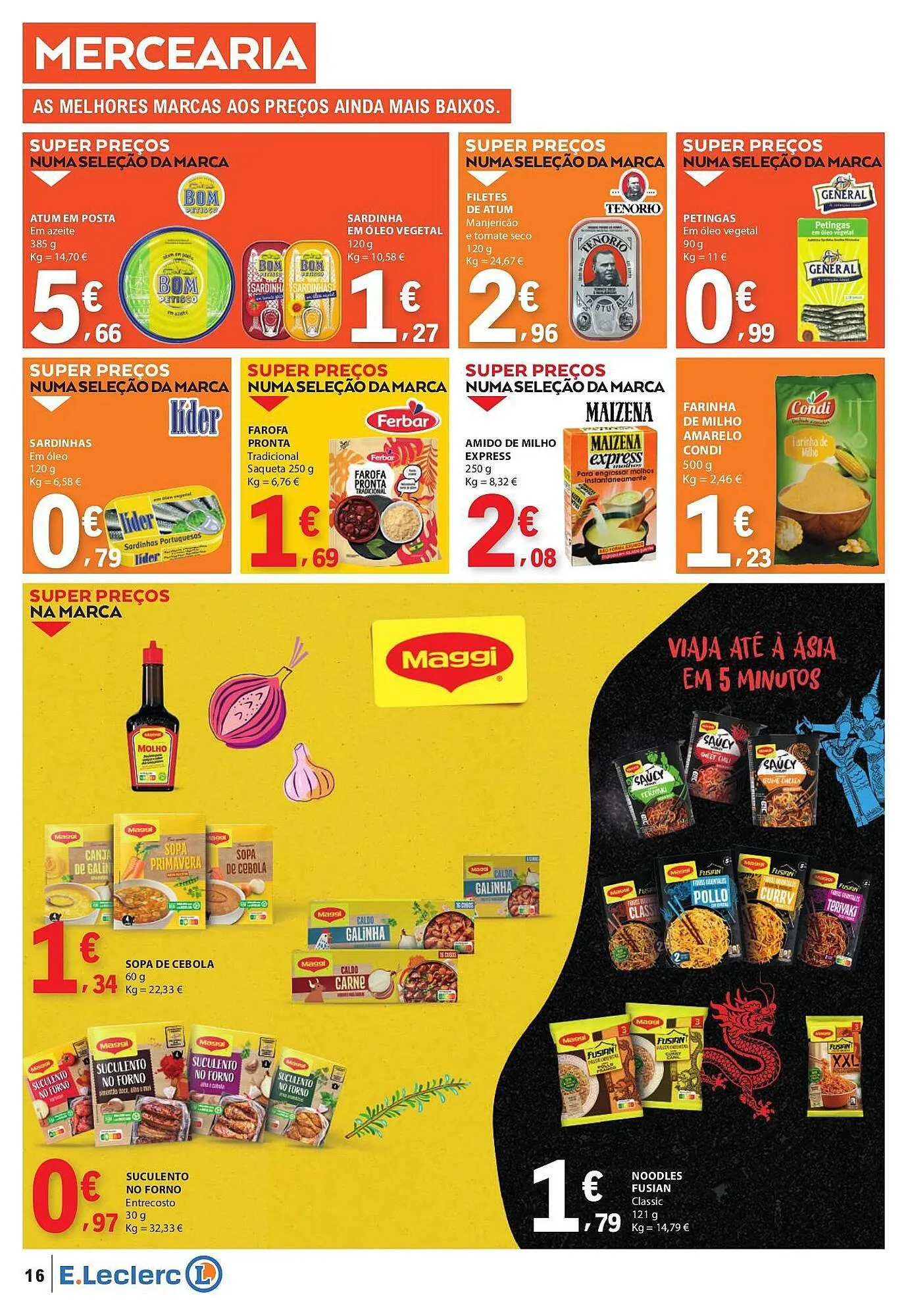 Folheto Folheto E.Leclerc de 22 de janeiro até 28 de janeiro 2026 - Pagina 16