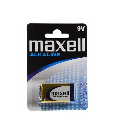 Pilha 1 Und 9V - MAXELL