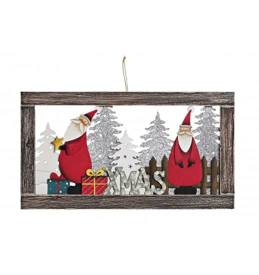 DECORAÇÃO DE PAREDE MADEIRA CORDA 36*1.5*20 - NV-183908