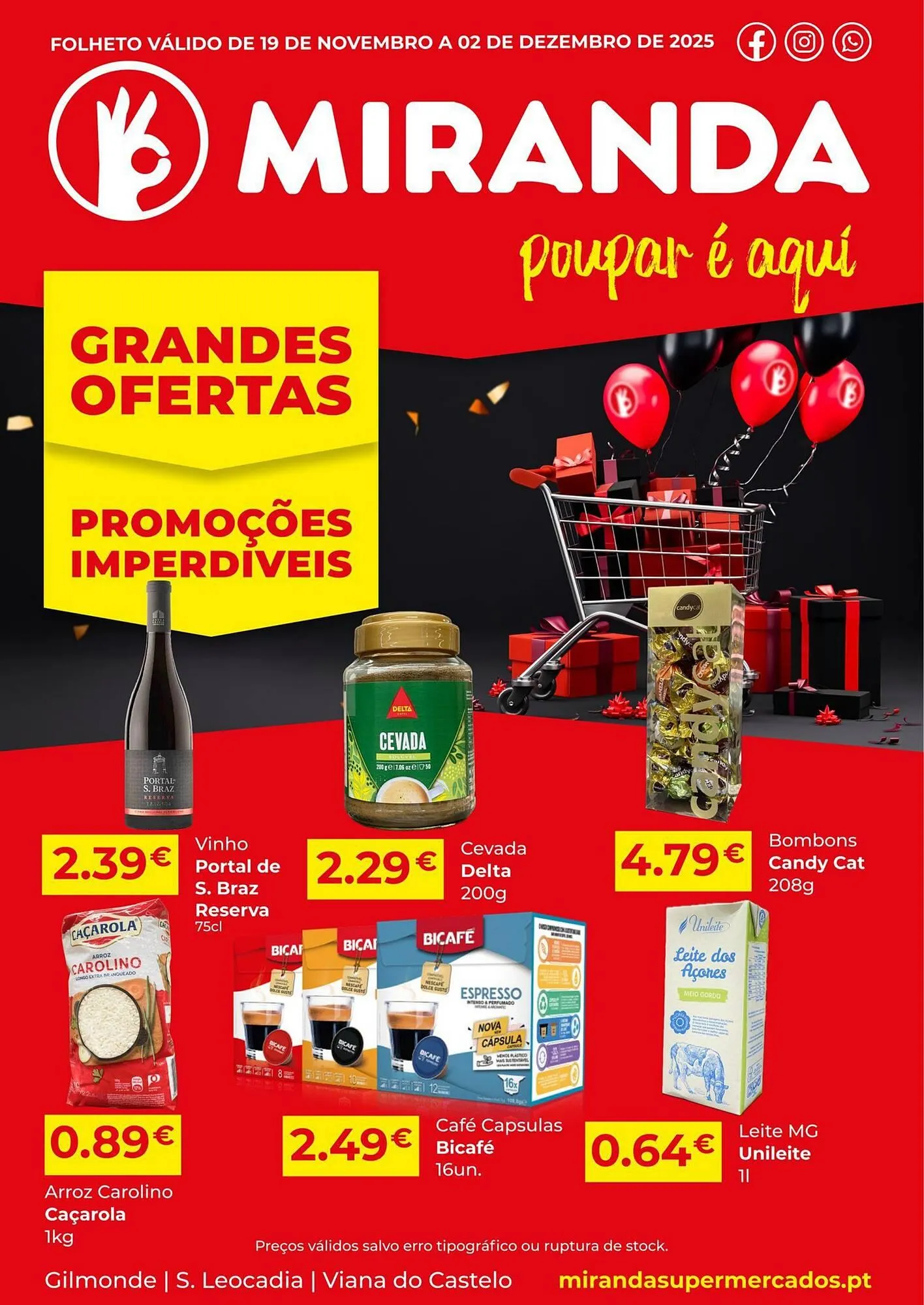 Folheto Miranda Supermercados - 1