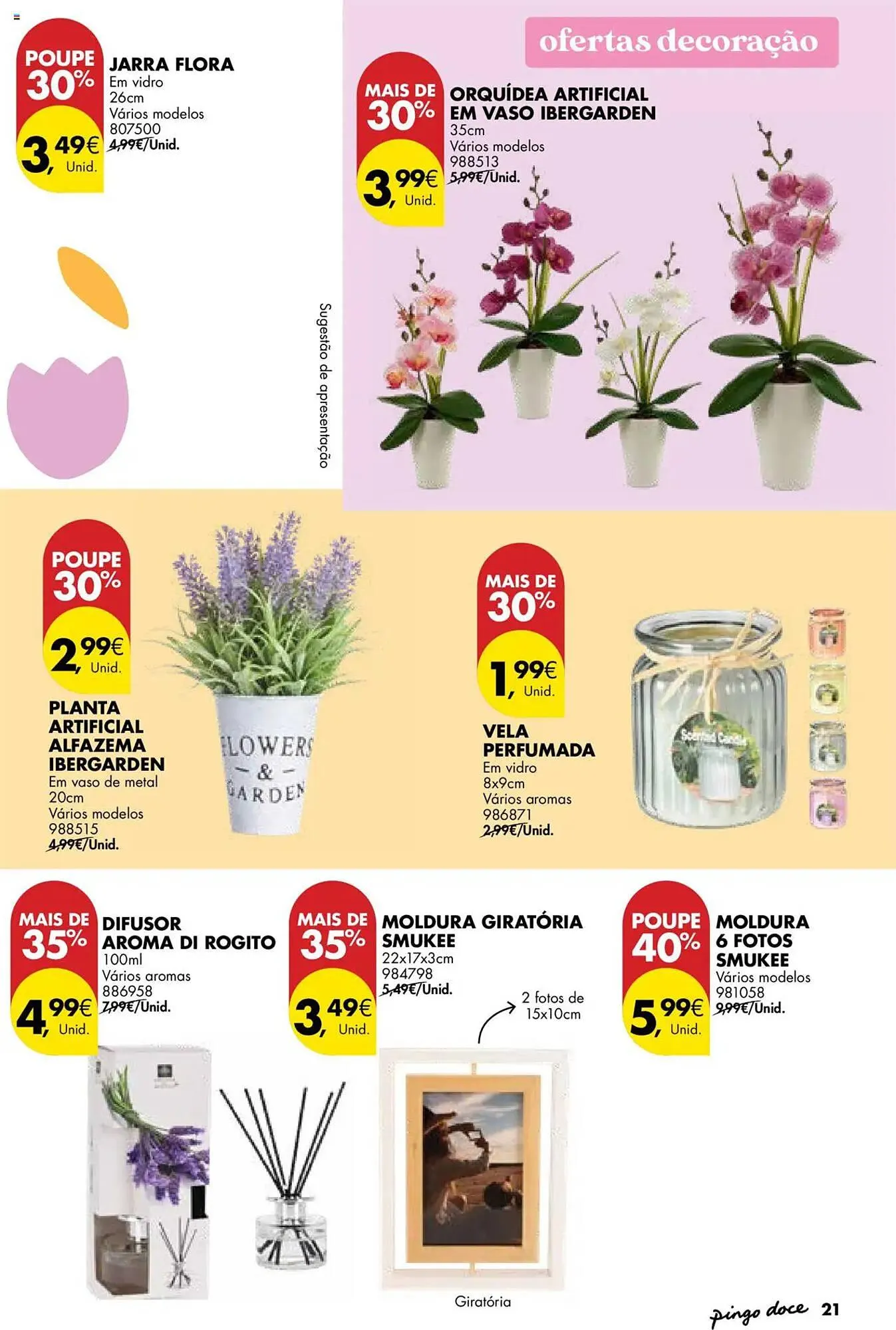 Folheto Folheto Pingo Doce de 18 de março até 21 de abril 2025 - Pagina 21