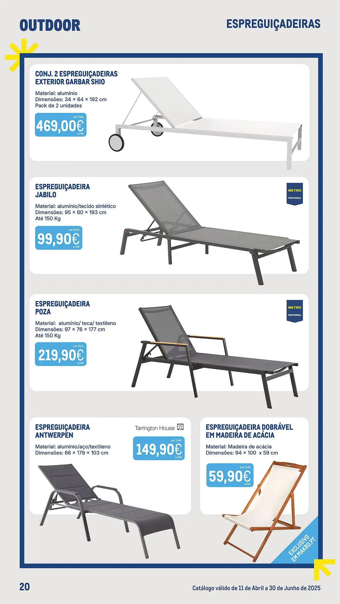 Folheto Folheto Makro de 11 de abril até 30 de junho 2025 - Pagina 20