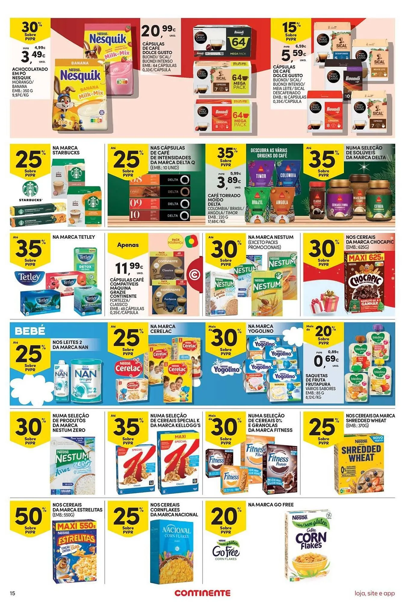 Folheto Folheto Continente Bom dia de 9 de dezembro até 15 de dezembro 2025 - Pagina 15