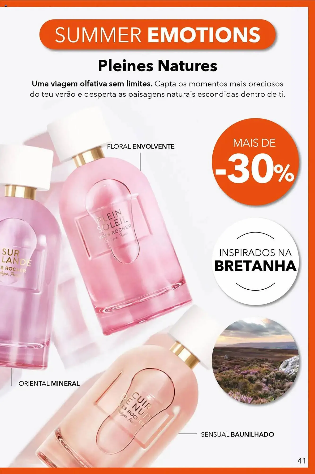 Folheto Folheto Yves Rocher de 3 de julho até 31 de julho 2025 - Pagina 41