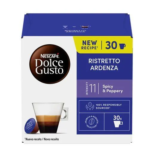 NESCAFÉ DOLCE GUSTO Cápsulas de Café Buondi Ristreto Ardenza (Intensidade 11) 30 un
