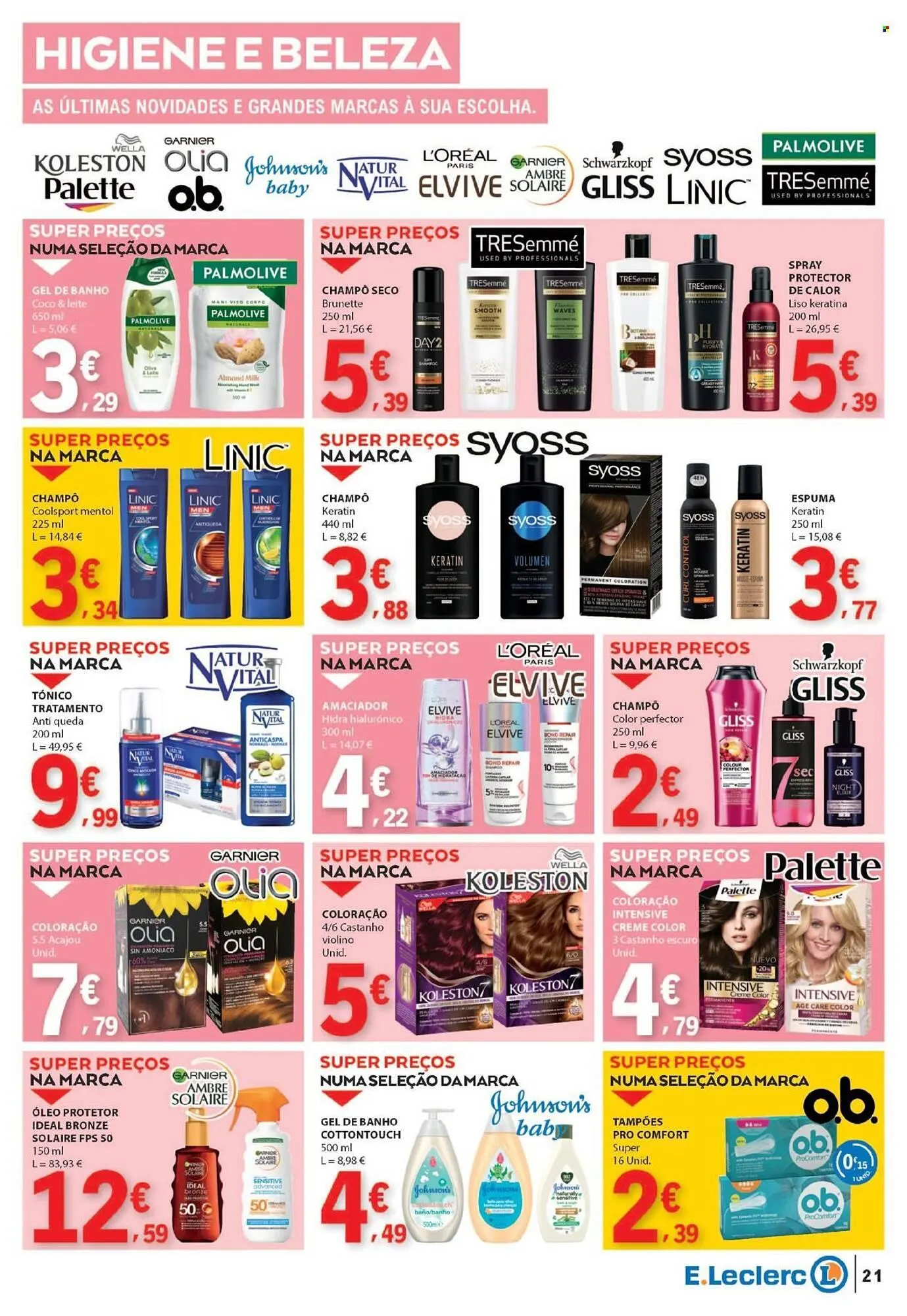 Folheto Folheto E.Leclerc de 8 de maio até 14 de maio 2025 - Pagina 21