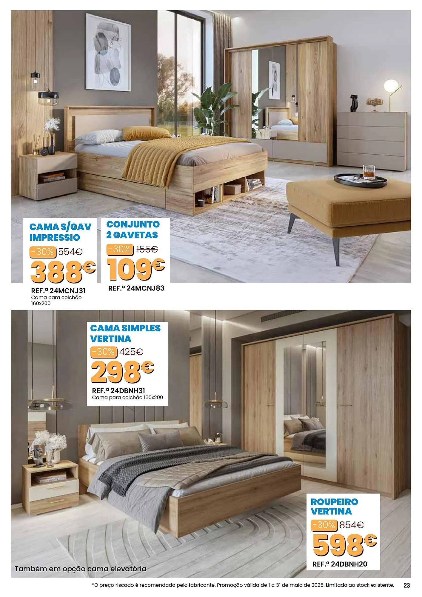 Folheto Folheto Hiper Centro do Móvel de 1 de maio até 31 de maio 2025 - Pagina 23