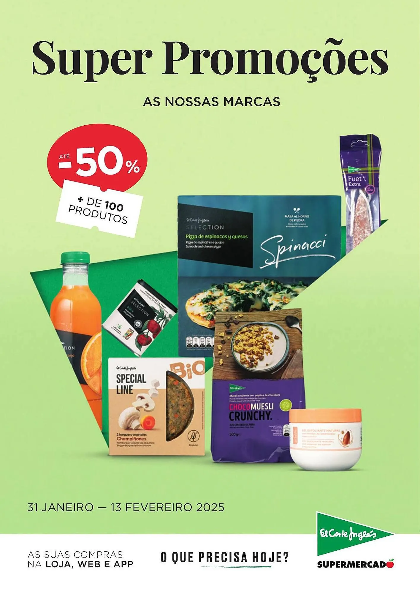 Folheto Folheto El Corte Inglés de 31 de janeiro até 13 de fevereiro 2025 - Pagina 1