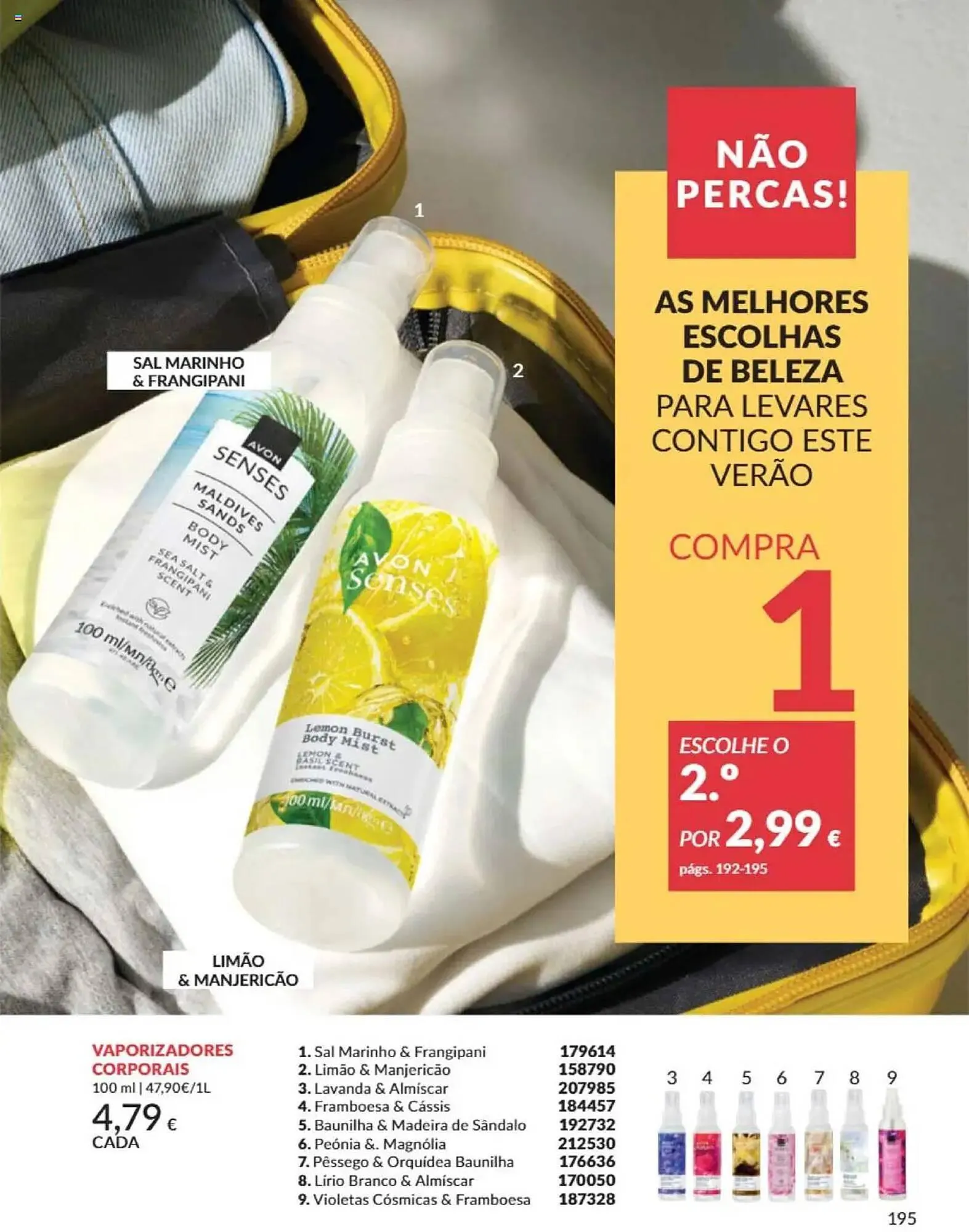 Folheto Folheto Avon de 1 de julho até 1 de agosto 2025 - Pagina 195