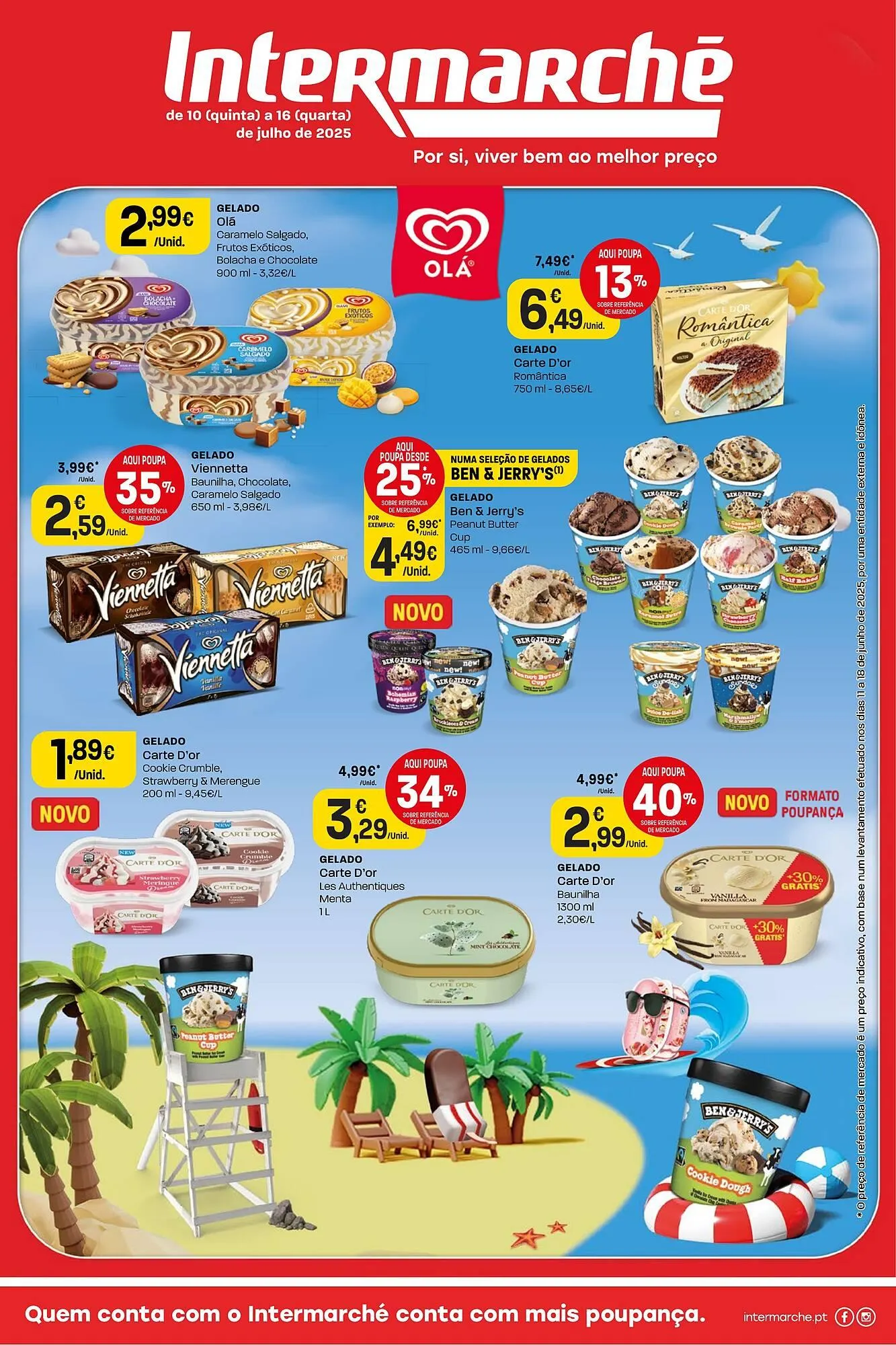 Folheto Folheto Intermarché de 10 de julho até 16 de julho 2025 - Pagina 1