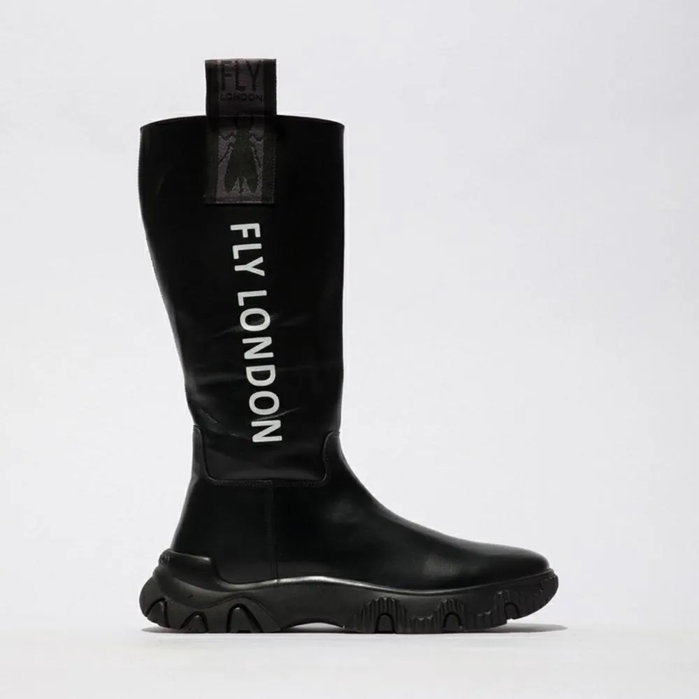 Botas De Cano Alto Fly London Febe886fly Feminino Pretas | MJSCLIN-94