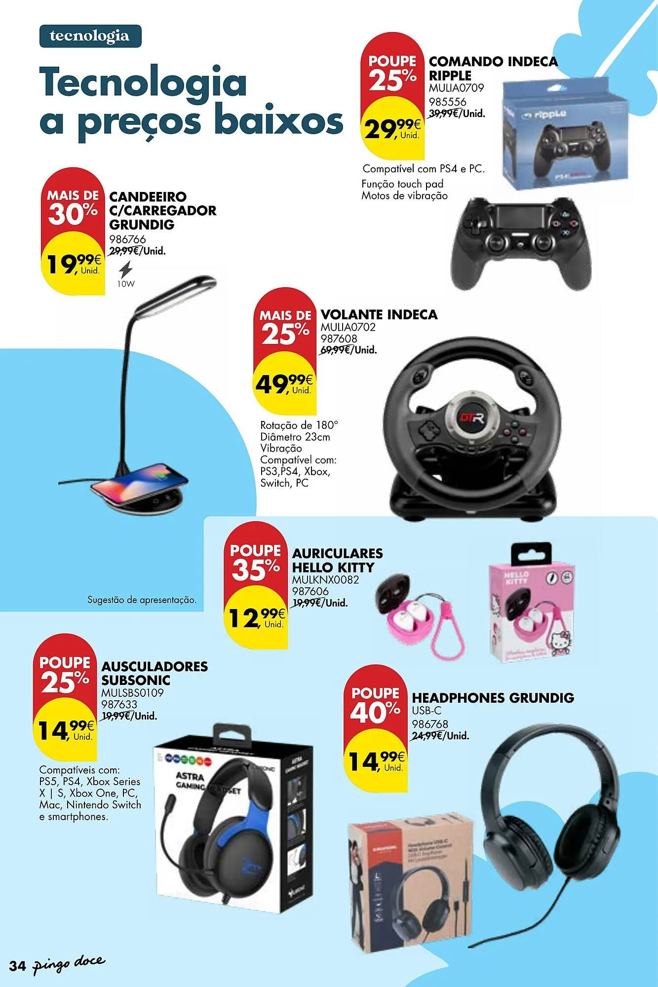 Folheto Folheto Pingo Doce de 22 de abril até 19 de maio 2025 - Pagina 38