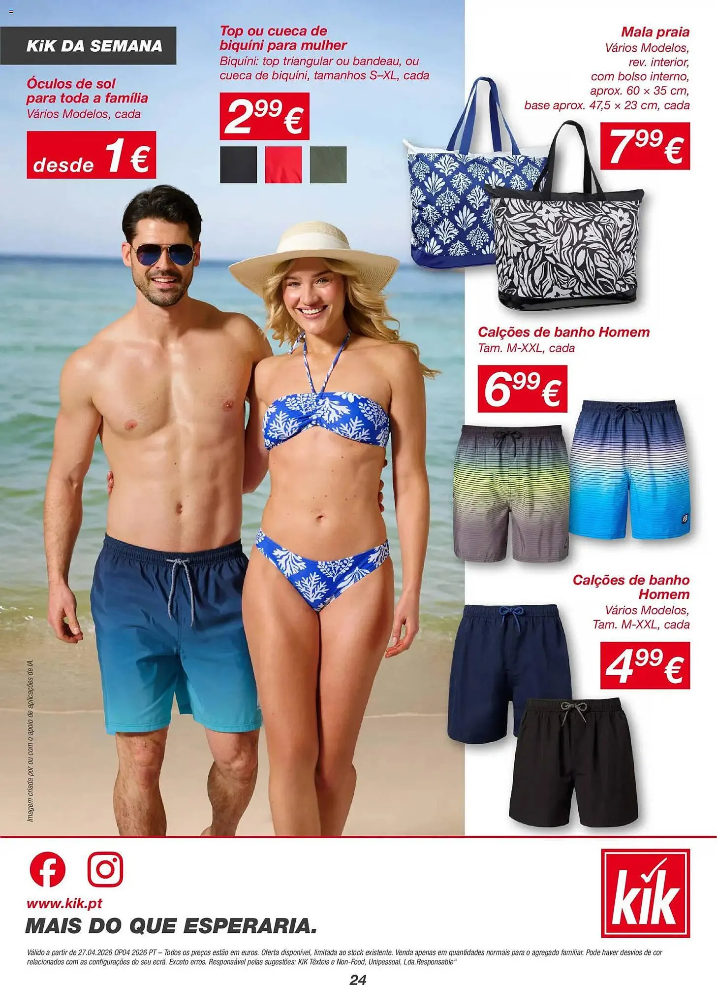 Folheto Folheto kik de 27 de abril até 1 de junho 2026 - Pagina 24