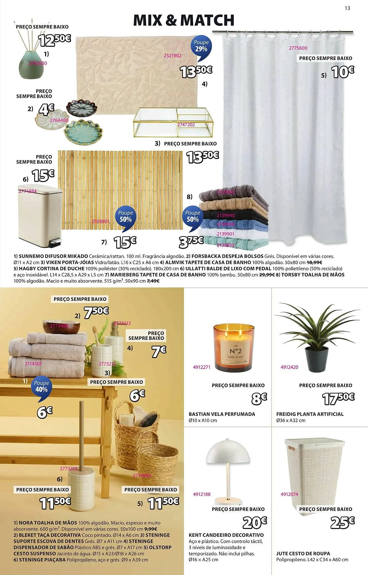 Folheto Folheto JYSK de 12 de junho até 16 de julho 2025 - Pagina 13