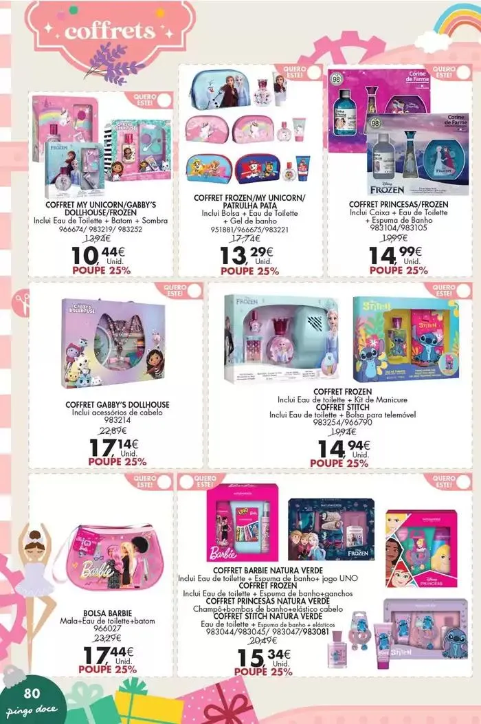 Folheto As nossas melhores pechinchas de 21 de novembro até 6 de janeiro 2025 - Pagina 77