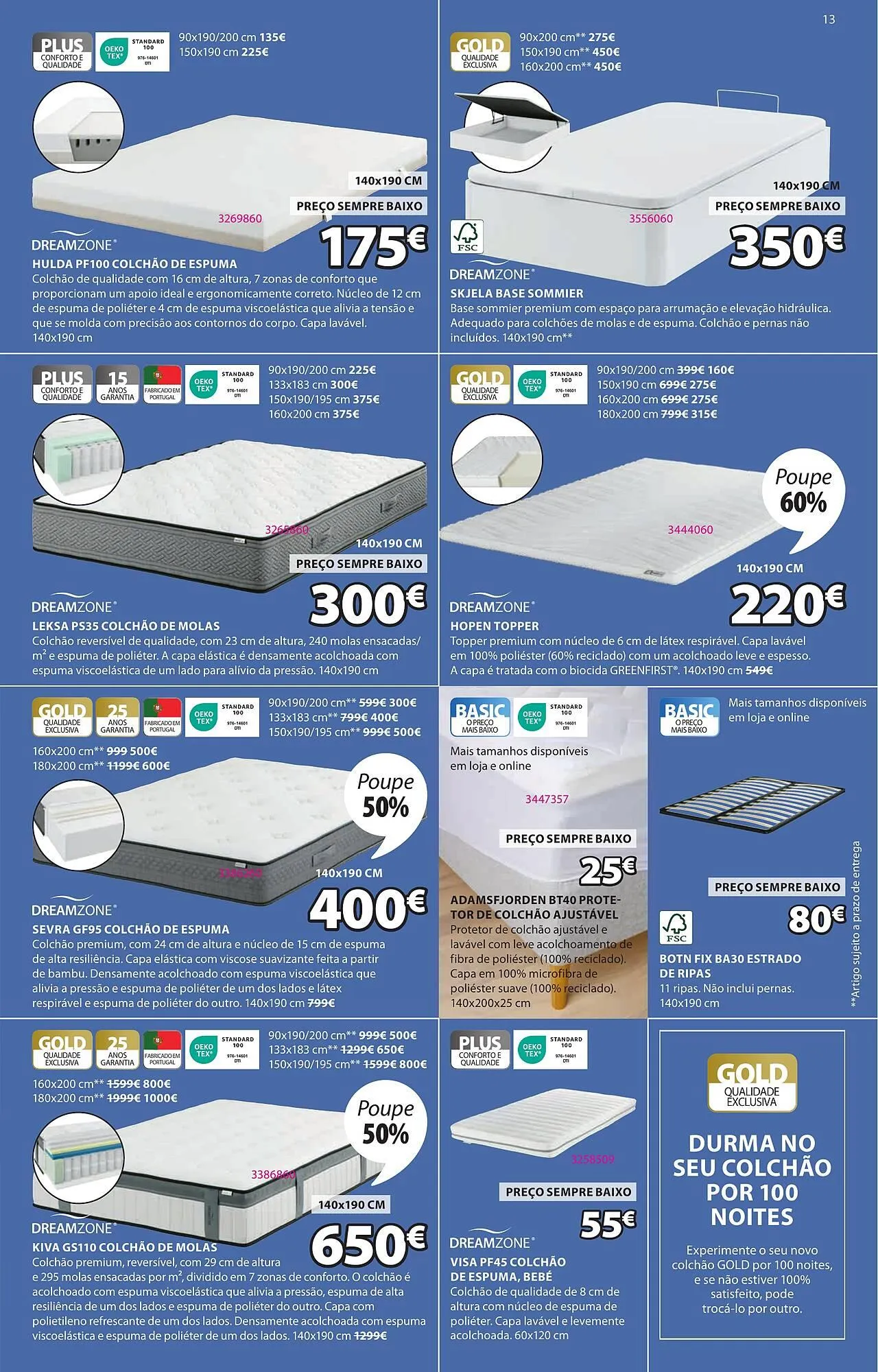 Folheto Folheto JYSK de 20 de março até 30 de abril 2025 - Pagina 13