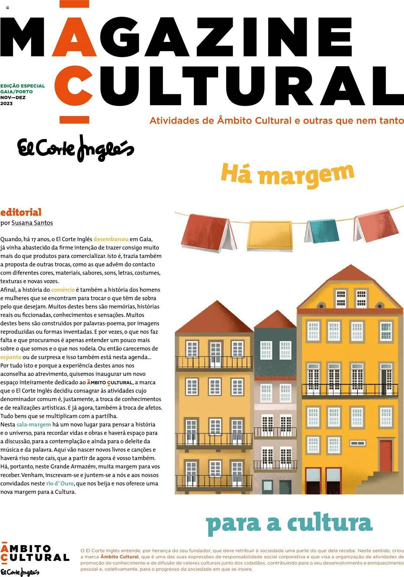 Folheto Folheto El Corte Inglés de 1 de novembro até 31 de dezembro 2023 - Pagina 1