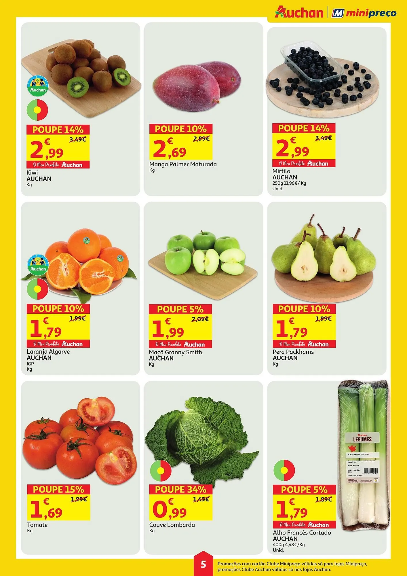 Folheto Folheto Auchan de 3 de abril até 9 de abril 2025 - Pagina 5