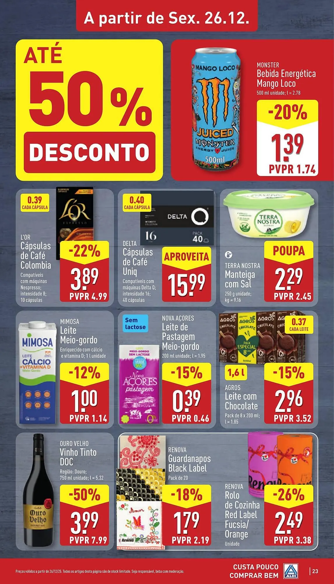 Folheto Folheto ALDI de 22 de dezembro até 28 de dezembro 2025 - Pagina 23