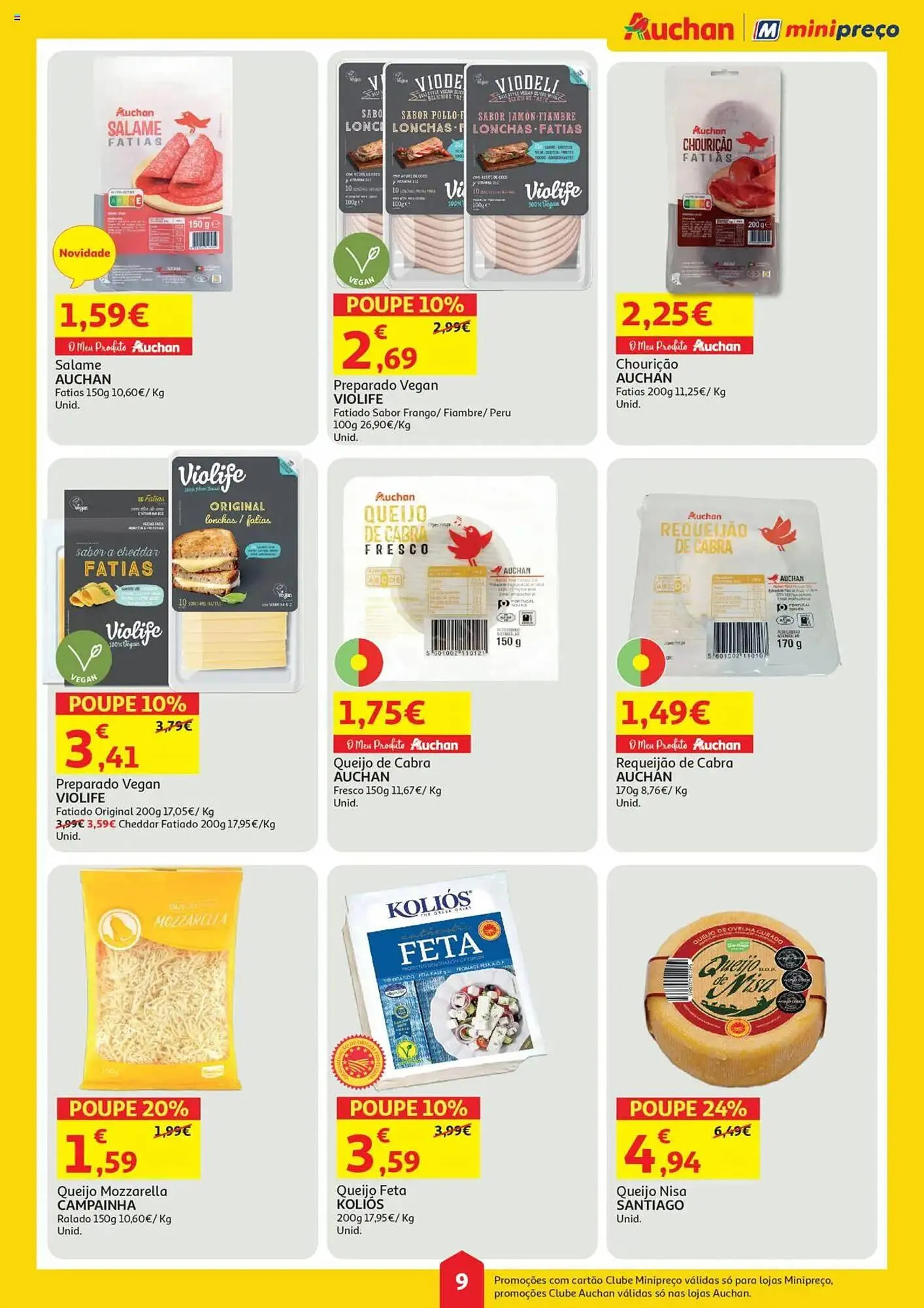 Folheto Folheto Auchan de 10 de julho até 17 de julho 2025 - Pagina 9