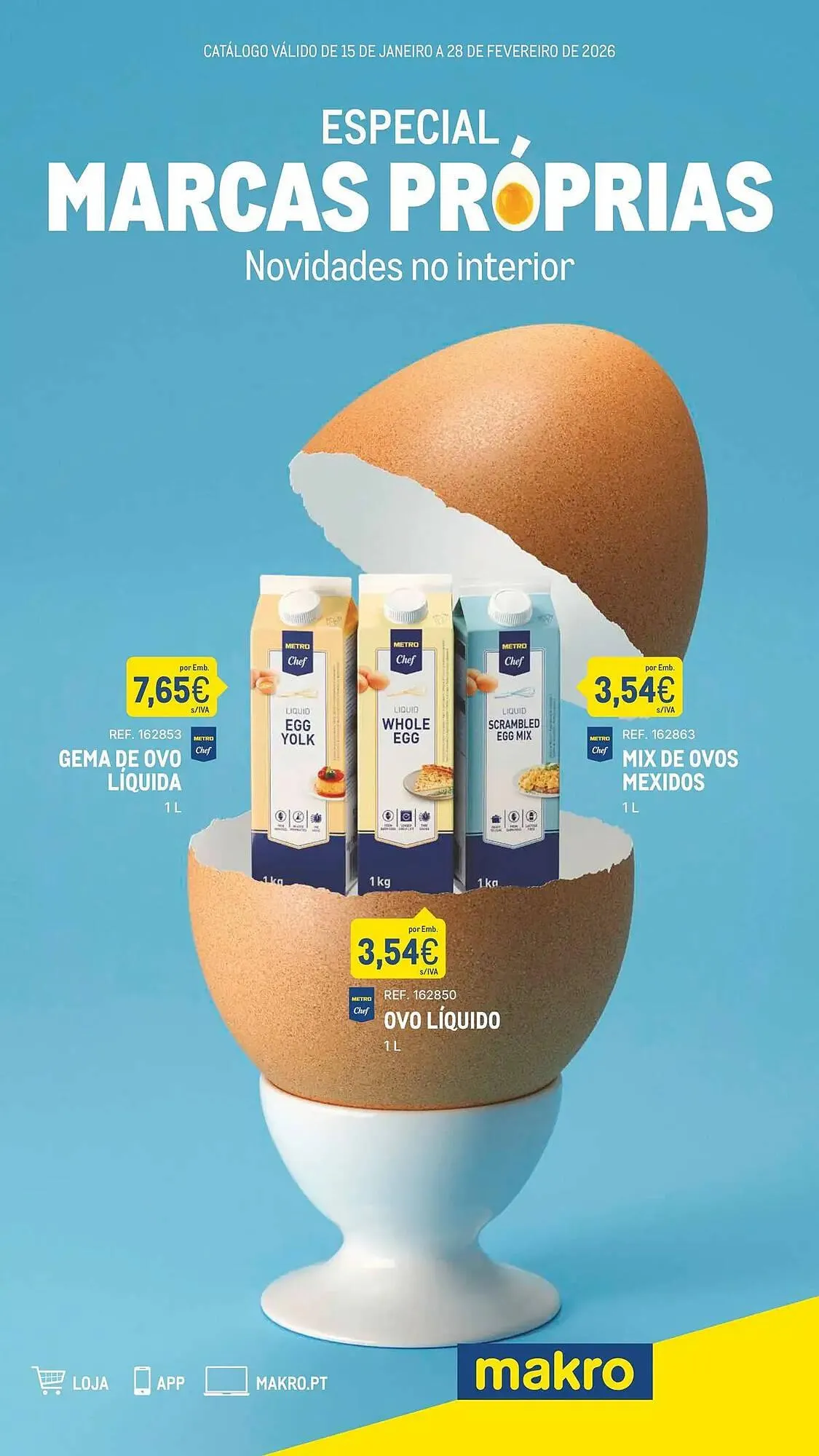 Folheto Catálogo Makro de 2 de fevereiro até 1 de março 2026 - Pagina 1