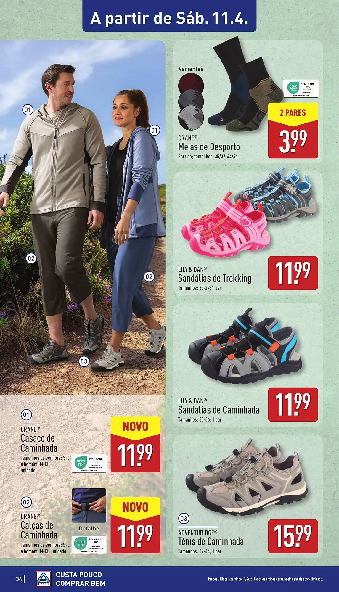 Folheto Folheto ALDI de 6 de abril até 12 de abril 2026 - Pagina 34