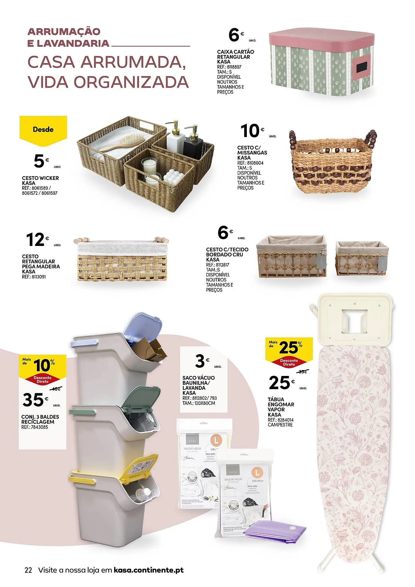 Folheto Folheto Continente de 11 de março até 30 de março 2025 - Pagina 22