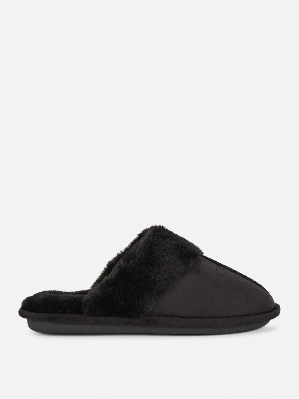Plush Mule Slippers