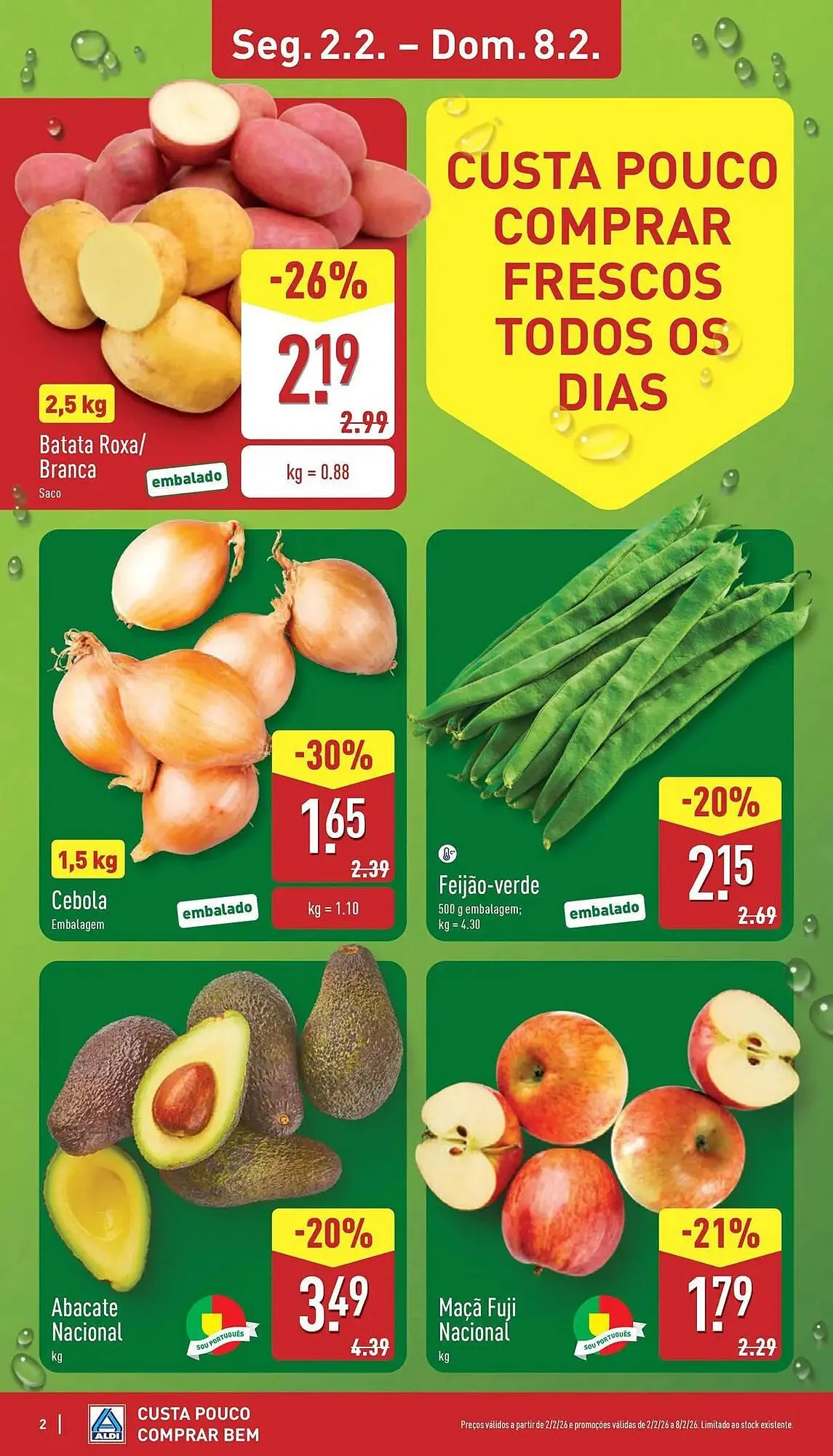 Folheto Folheto ALDI de 2 de fevereiro até 8 de fevereiro 2026 - Pagina 2